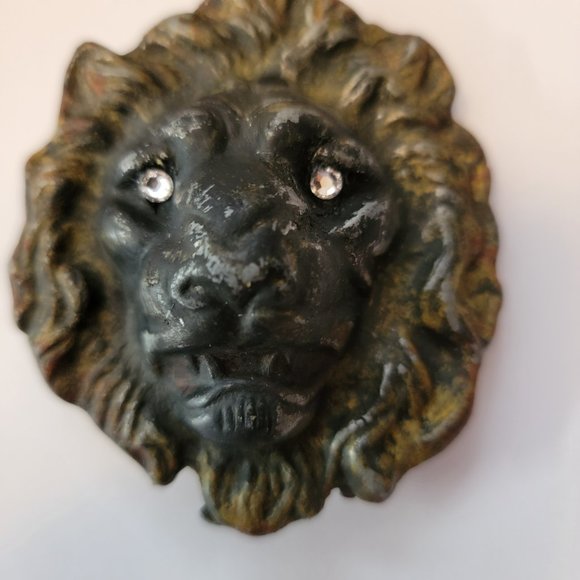MBCI Vintage Lions Head Belt Buckle LEO! main image 4